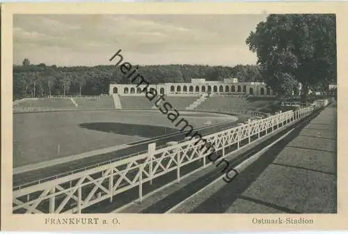 Frankfurt-Oder - Ostmark Stadion - Verlag W. Winkelmann Frankfurt 20er Jahre