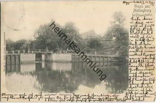 Gruss aus Mellingburg bei Poppenbüttel - Verlag Gerdt Peters Poppenbüttel