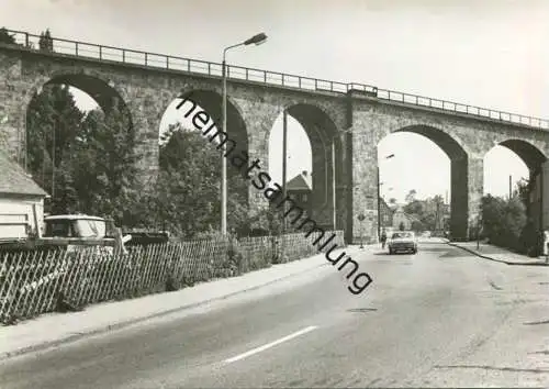 Ebersbach - Viadukt über die Spree - Foto-AK Grossformat - Verlag Bruno Scholz Ebersbach