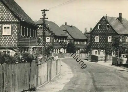 Obercunnersdorf - Foto-AK Grossformat - Verlag Borsch KONSUM-Fotohaus Cunewalde