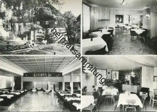 Obercunnersdorf - Gaststätte Kretscham - Foto-AK Grossformat - Verlag Borsch KONSUM-Fotohaus Cunewalde