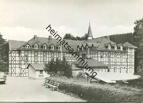 Eßbach Walsburg - FDGB-Erholungsheim "Marx-Engels" - Foto-AK Grossformat - Verlag Bild und Heimat Reichenbach