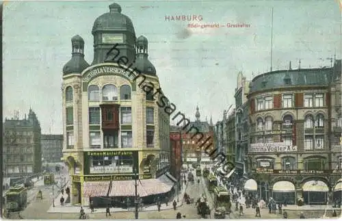Hamburg - Rödingsmarkt Graskeller - Verlag Dr. Trenkler Co. Hamburg