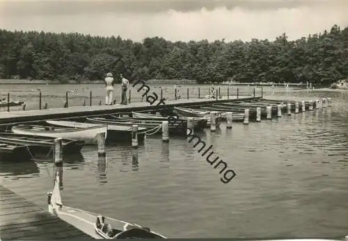 Neuglobsow - Stechlinsee - Foto-AK Grossformat - Verlag VEB Bild und Heimat Reichenbach
