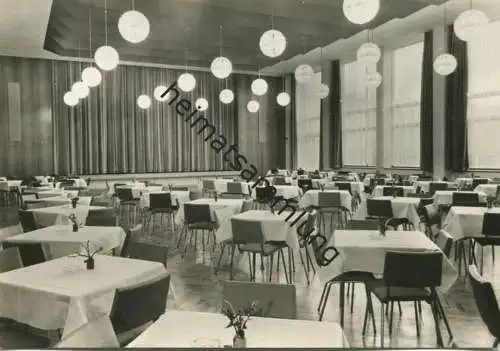 Neuglobsow - FDGB-Erholungsheim Stechlin - Kultursaal - Foto-AK Grossformat - Verlag VEB Bild und Heimat Reichenbach