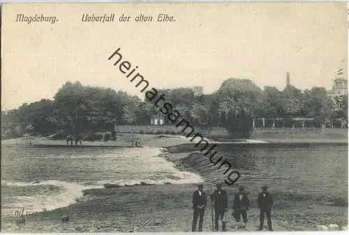 Magdeburg-Cracau - Überfall der alten Elbe 20er Jahre