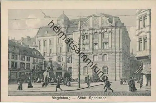 Magdeburg - Städtische Sparkasse 20er Jahre
