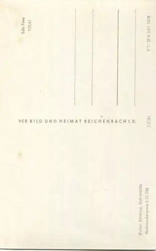 Tribsees 1961 - Karl-Marx-Straße - Steintor - Foto-AK - Verlag VEB Bild und Heimat Reichenbach