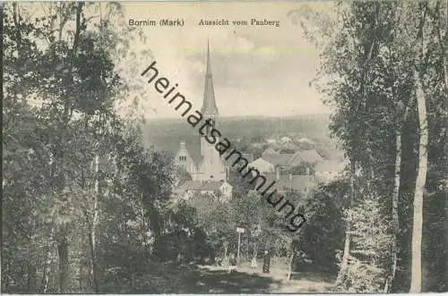 Potsdam-Bornim - Aussicht vom Panberg - Verlag Hermann Wernicke Bornim 30er Jahre
