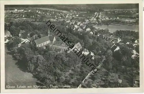 Kloster Lehnin - Fliegeraufnahme - Verlag Klinke & Co. Berlin