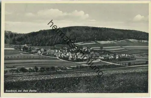 Saalborn bei Bad Berka - Gesamtansicht - Verlag H. P. Geist Bad Berka 30er Jahre