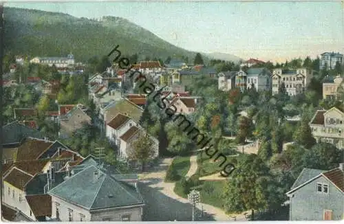 Friedrichroda - Wilhelmsplatz mit Villenpartie - Verlag C. Jagemann Eisenach