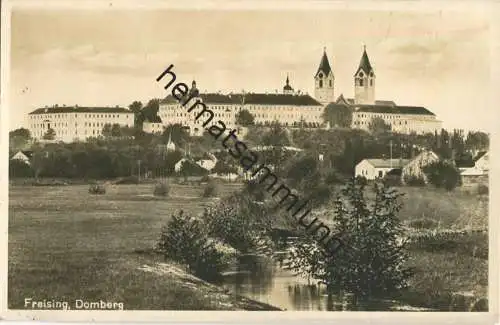 Freising - Domberg - Foto-AK - Verlag Gebr. Metz Tübingen gel. 1946