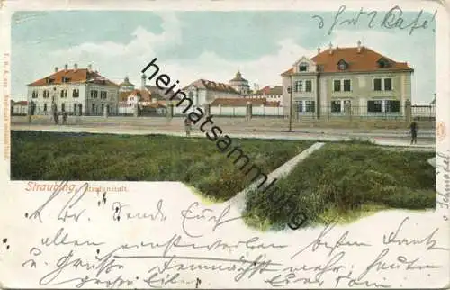 Straubing - Strafanstalt - Verlagssignum F. H. A. 629 gel. 1902