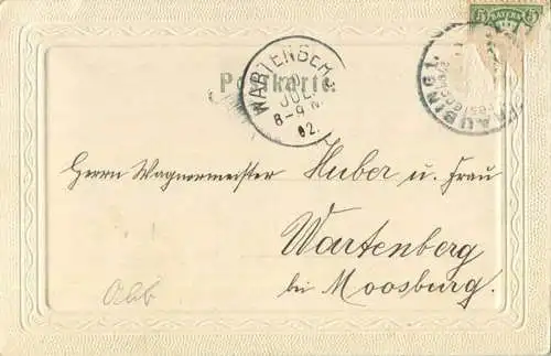 Straubing - Gesamtansicht - Verlagssignum F. H. A. gel. 1902