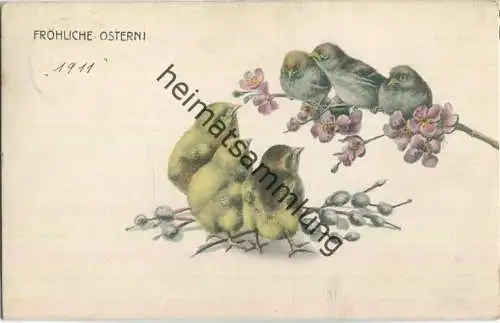 Fröhliche Ostern - Küken