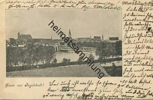 Ingolstadt - Gesamtansicht - gel. 1923