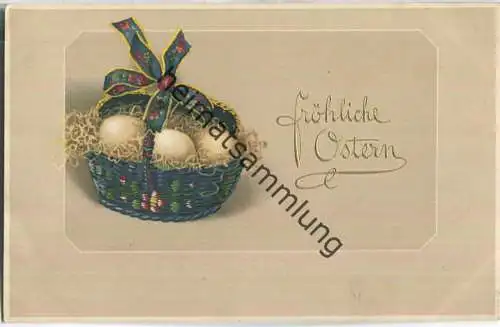 Fröhliche Ostern - Osterkörbchen