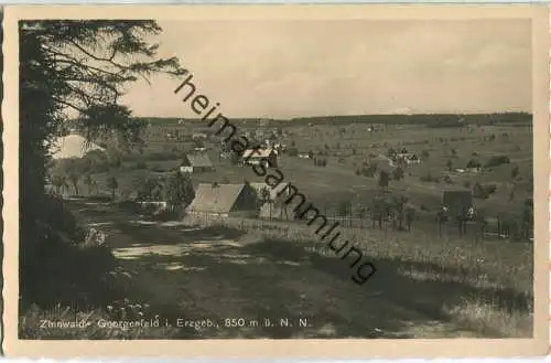 Zinnwald - Georgenfeld im Erzgebirge - Foto-Ansichtskarte - Verlag Hans Andres Berlin