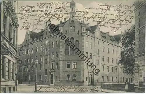 München - Reconvalescenten-Anstalt - Verlag Ottmar Zieher München