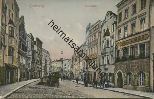 Trostberg - Marktplatz - Verlag Ludwig Mullner Trostberg - gel. 1908