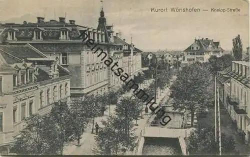Wörishofen - Kneippstrasse - Verlag Joh. Felchtinger Wwe. Wörishofen - gel. 1920