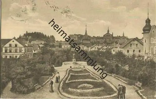 Wörishofen - Kneipp-Denkmal-Platz - Verlag Gg. Altmann - gel. 1915