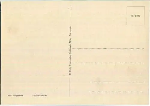 Weimar - Schwanseebad - Fliegeraufnahme 30er Jahre - Verlag H. Paris Rudolstadt