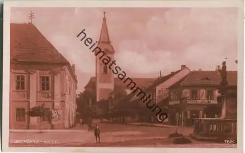 Libochowitz - Libochovice - Marktplatz