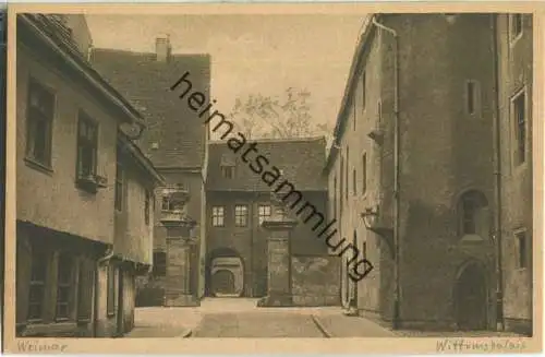 Weimar - Wittumspalais - Verlag F. Feuerstein Weimar 30er Jahre