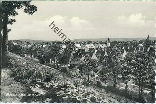 Blick auf Hess.-Oldendorf - Foto-AK 50er Jahre - Verlag Cramers Dortmund