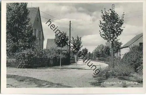 Friedrichsthal - Siedlung - Verlag K. Mader Berlin 50er Jahre