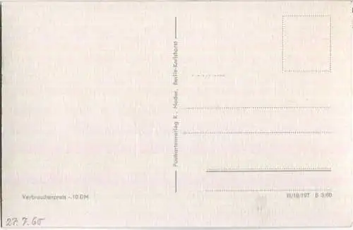 Friedrichsthal - Siedlung - Verlag K. Mader Berlin 50er Jahre