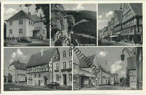 Hess.-Oldendorf - Haus Niedersachsen - Lange Strasse - Verlag Hans Wagner Vlotho 50er Jahre