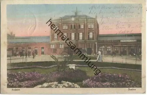 Arnhem - Station - Bahnhof - Verlag J. H. Schaefer Amsterdam