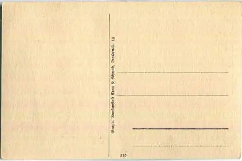 Rathewalder Mühle - Sächsische Schweiz - Verlag Trau & Schwab Dresden 20er Jahre