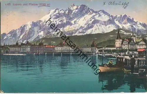 Luzern und Pilatus - Edition Photoglob Zürich
