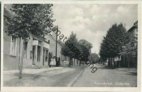 Friedrichsthal - Dorfstrasse - Verlag K. Mader Berlin