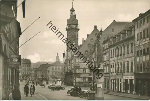 Altenburg - Markt - Foto-Ansichtskarte 1957 - VEB Volkskunstverlag Reichenbach