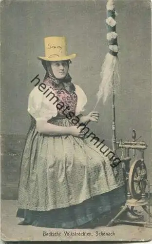 Badische Volkstracht - Schonach