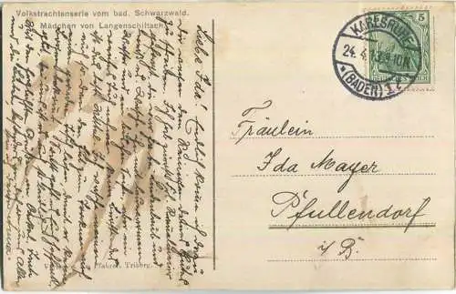 Mädchen von Langenschiltach - Verlag Fr. Pfahrer Triberg