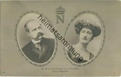 LL. AA. l. et R. Le Prince et La Princesse Victor Napoleon - Verlag H. M. Dobrecourt Bruxelles