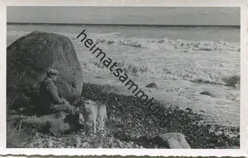 Bei Vitt auf Rügen - Foto-AK 40er Jahre