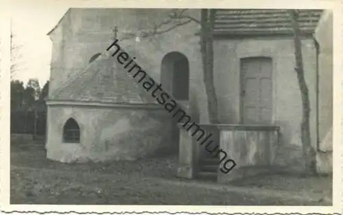 Genshagen - Dorfkirche - Foto-AK 40er Jahre