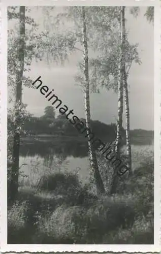 Krumme Lanke bei Rangsdorf - Foto-AK 40er Jahre