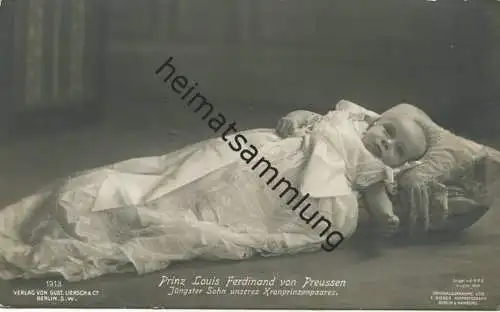 Preussen - Prinz Louis Ferdinand von Preussen - Verlag Gust. Liersch Berlin 1908