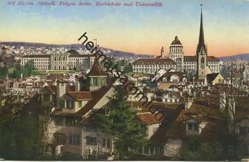 Zürich - Altstadt - Eidgenössisch technische Hochschule und Universität
