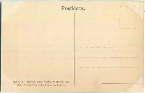 Hofkirche Luzern - Taufkapelle - Verlag & Alleinverkauf Ant. Achermann Stifts-Sacristan Luzern ca. 1905