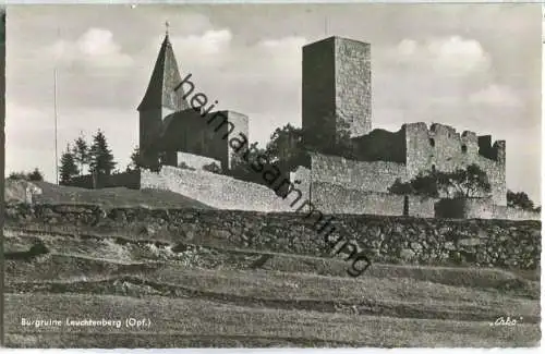 Leuchtenberg - Burgruine - Foto-Ansichtskarte - Verlag Kohlbauer Pfronten 60er Jahre