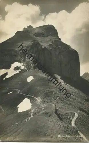 Hoher Kasten - Foto-AK gel. 1932